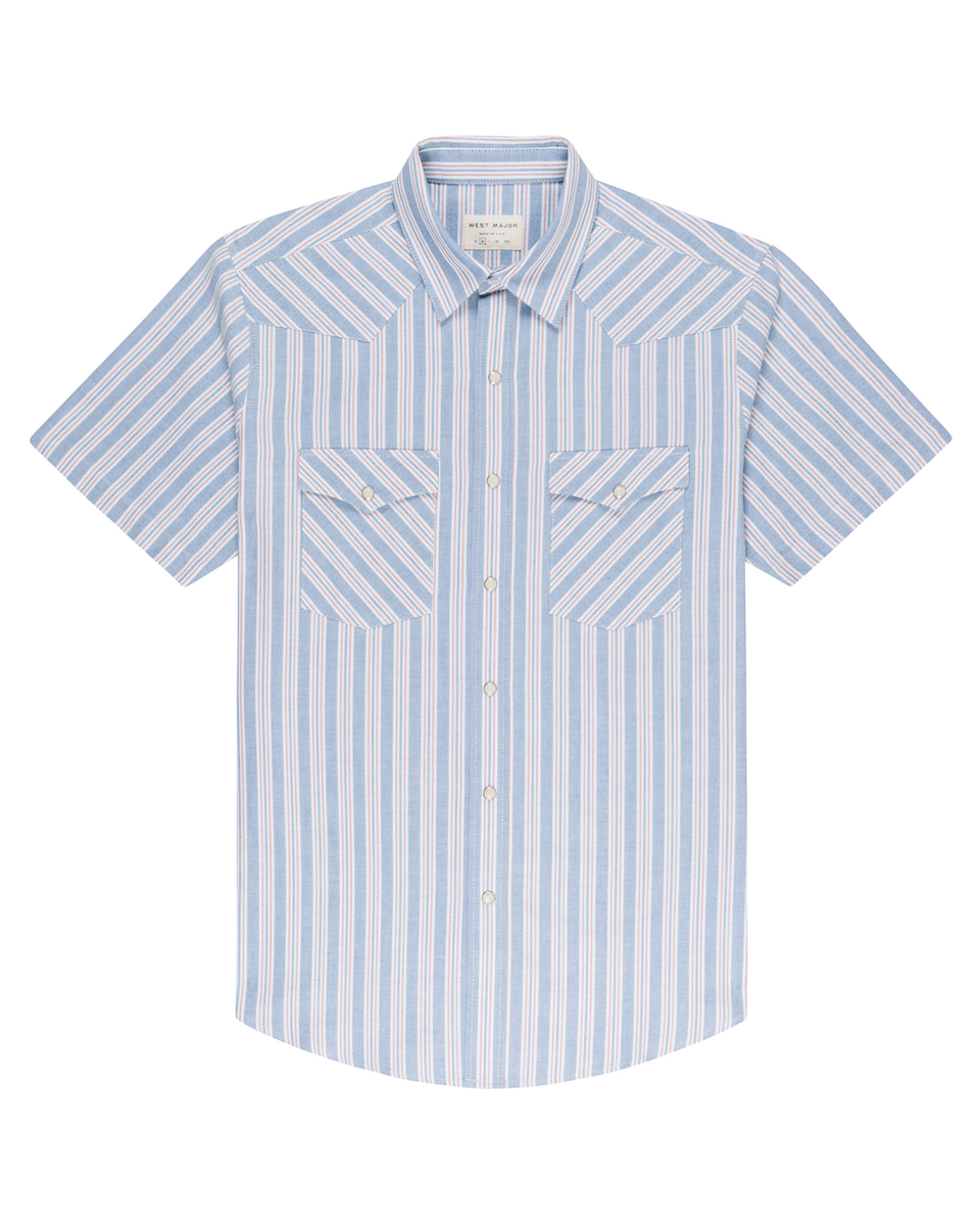 Oxford Red Blue Stripe – West Major