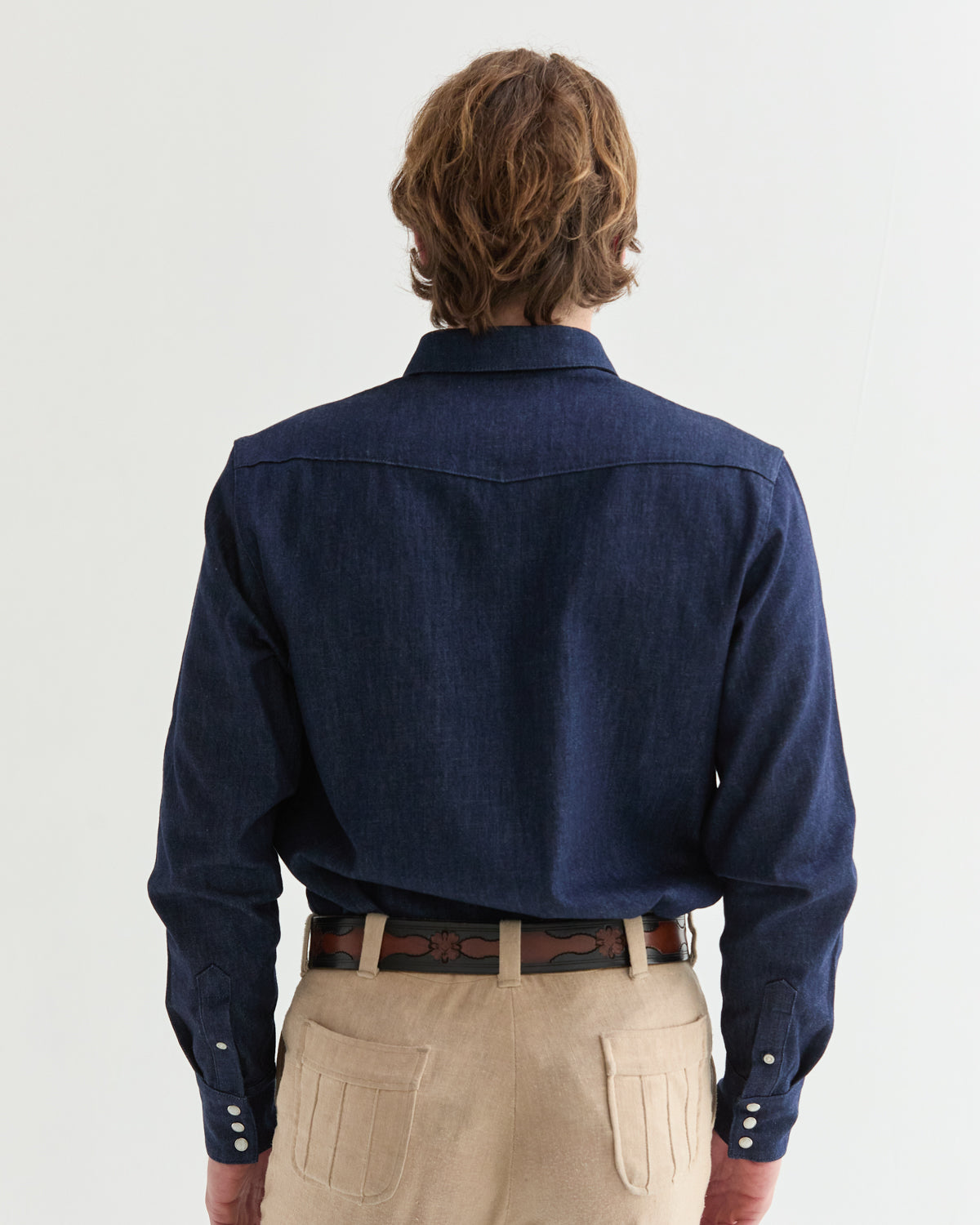 best indigo shirts for dressing up or down Frank & Eileen Eileen Relaxed Button Up Shirt Vintage Stonewashed Indigo / XS