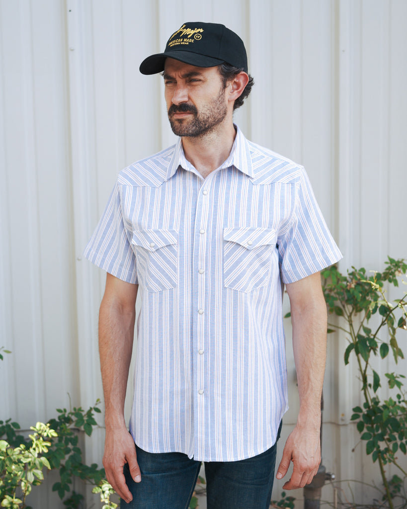 White | Slub cotton | Short Sleeve
