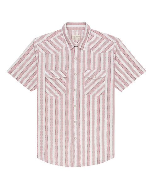 トップス machatt stripe dobby shirt pink Desert Dobby - Red Stripe – West Major